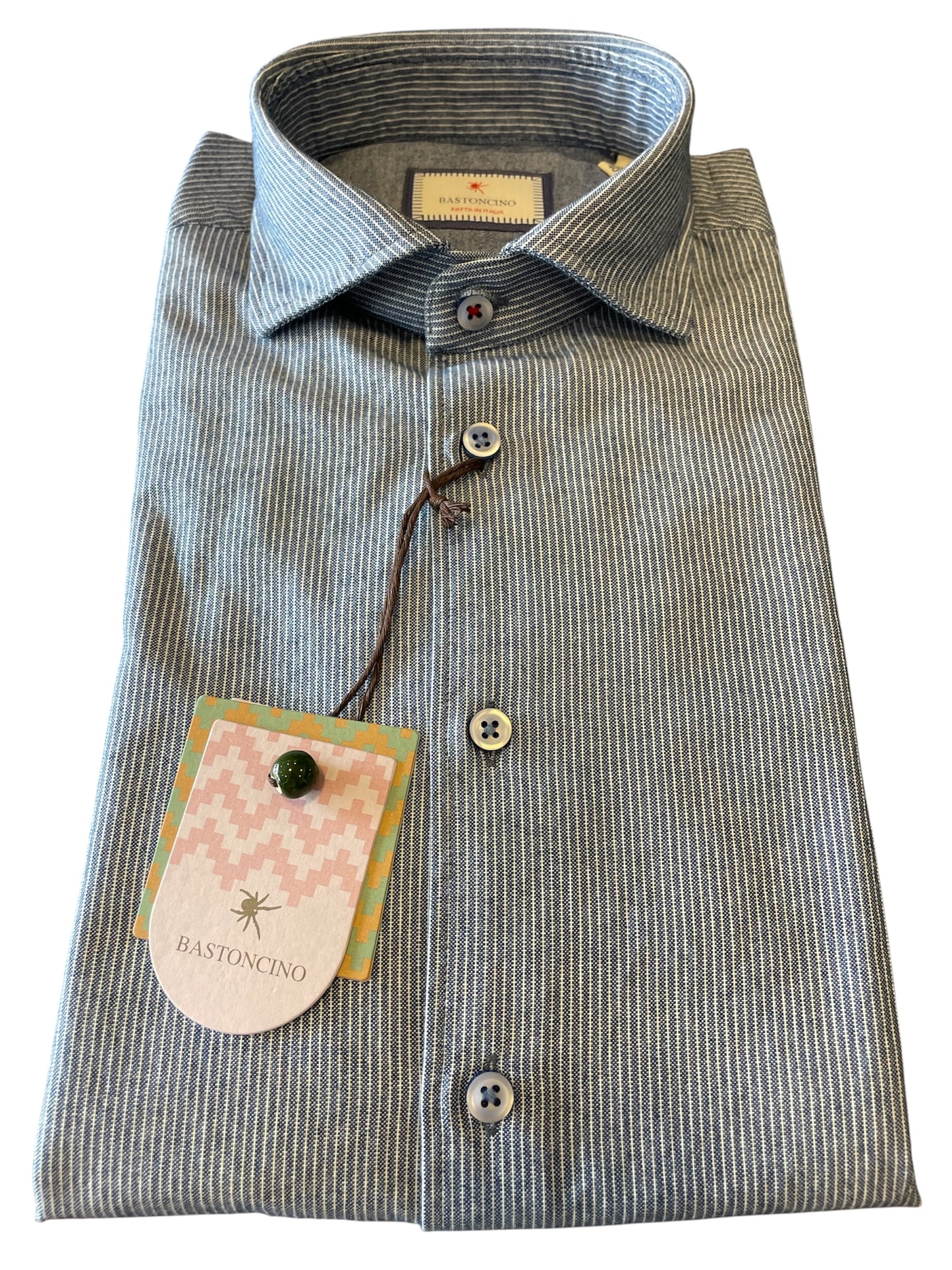 Camicia-Bastoncino-Denim
