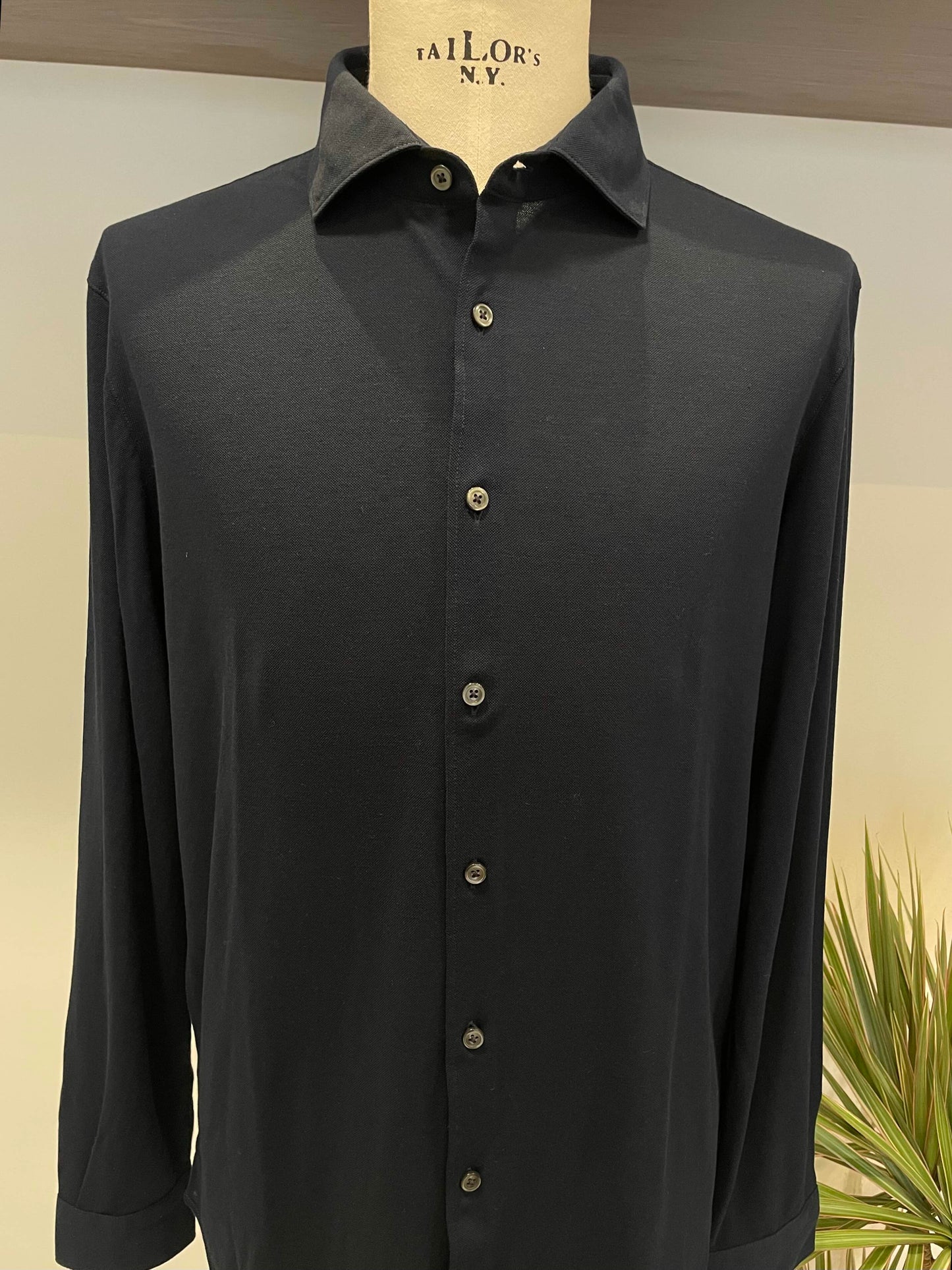 Camicia-Gransasso-Blu-Cotone-Jersey