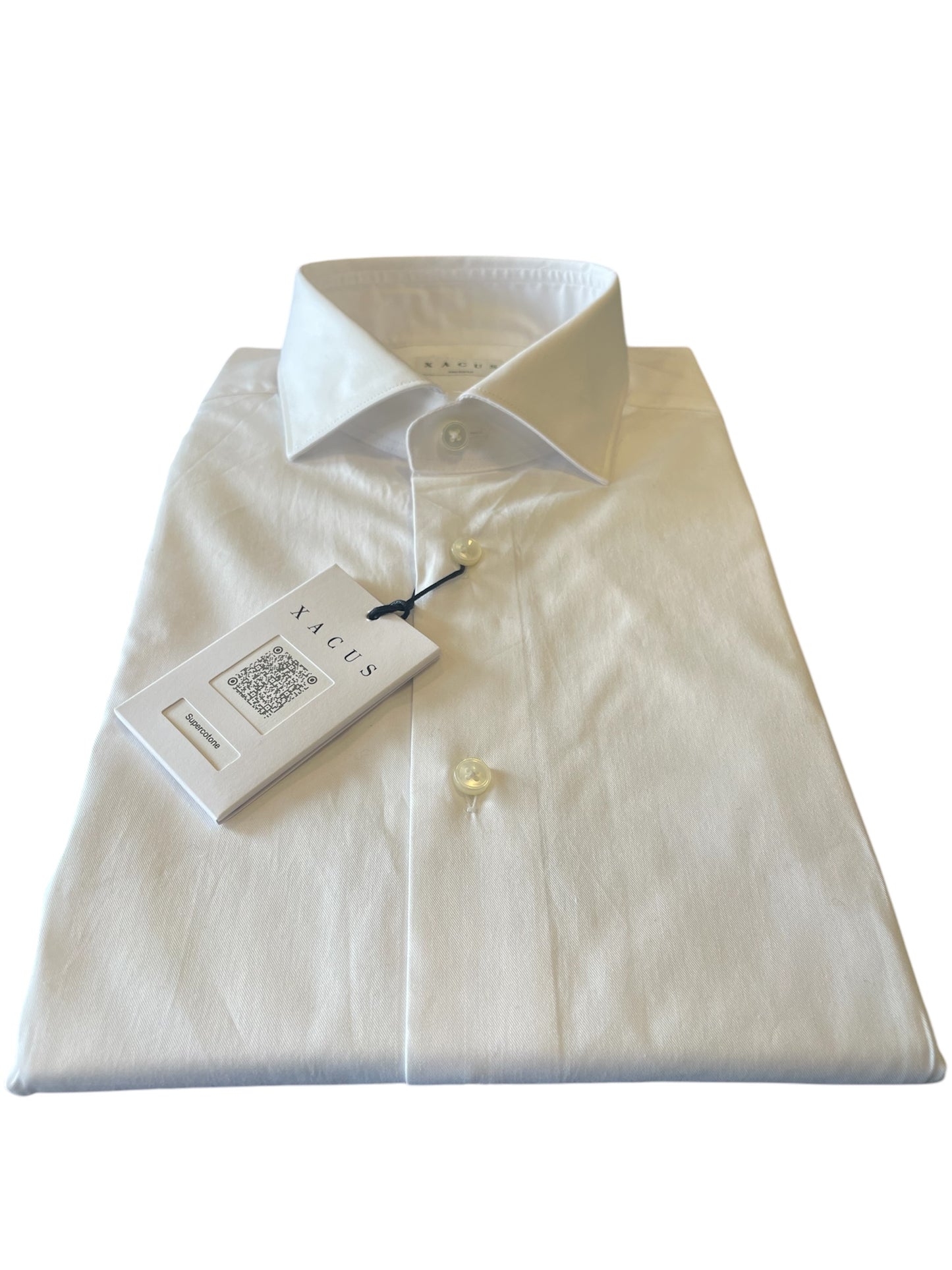 Camicia-Xacus-Collo-Francese-Bianca