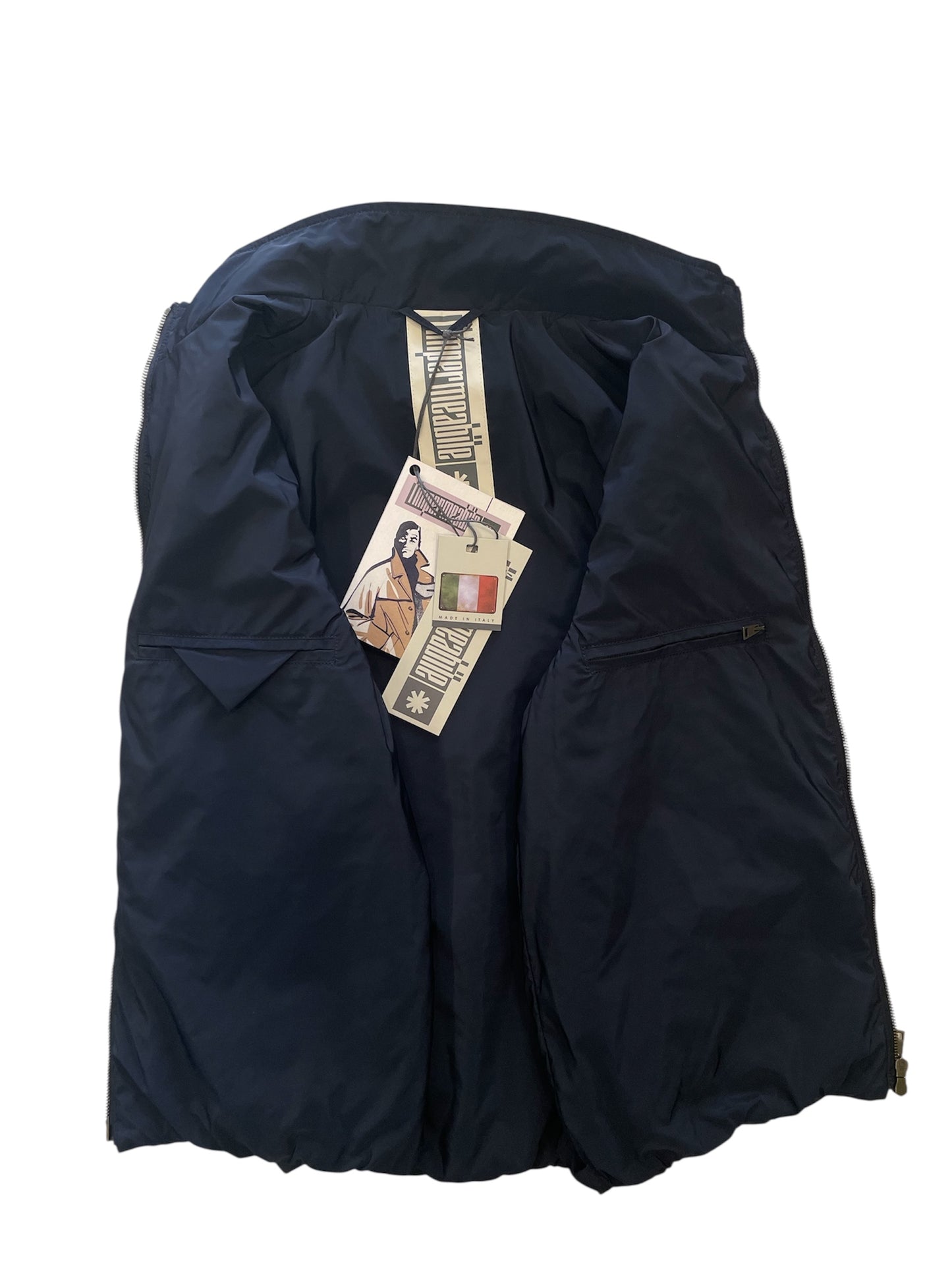 Smanicato-Uomo-L'Impermeabile-Blu