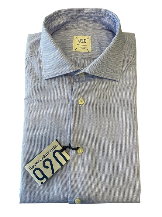 Camicia-Uomo-Sconto-Azzurra