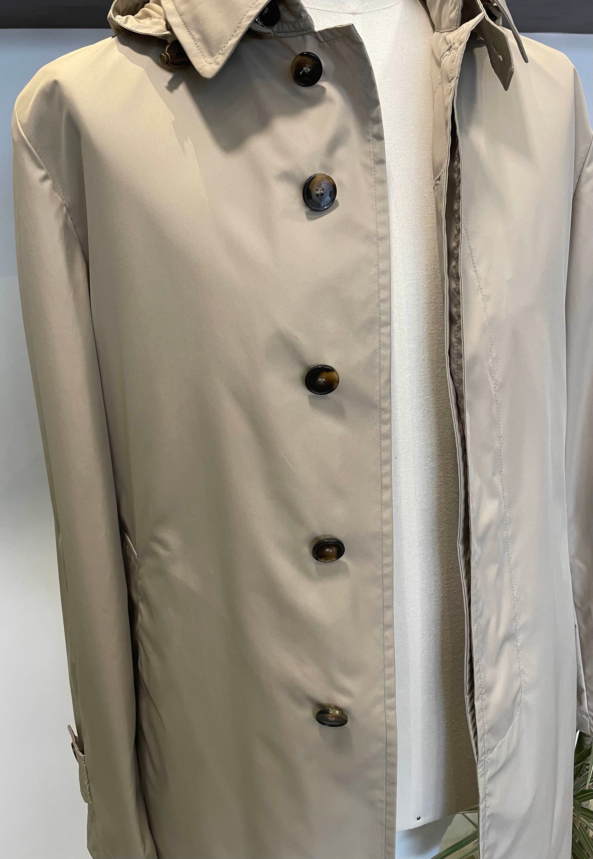 Impermeabile-Leggero-Uomo-Beige-Estivo