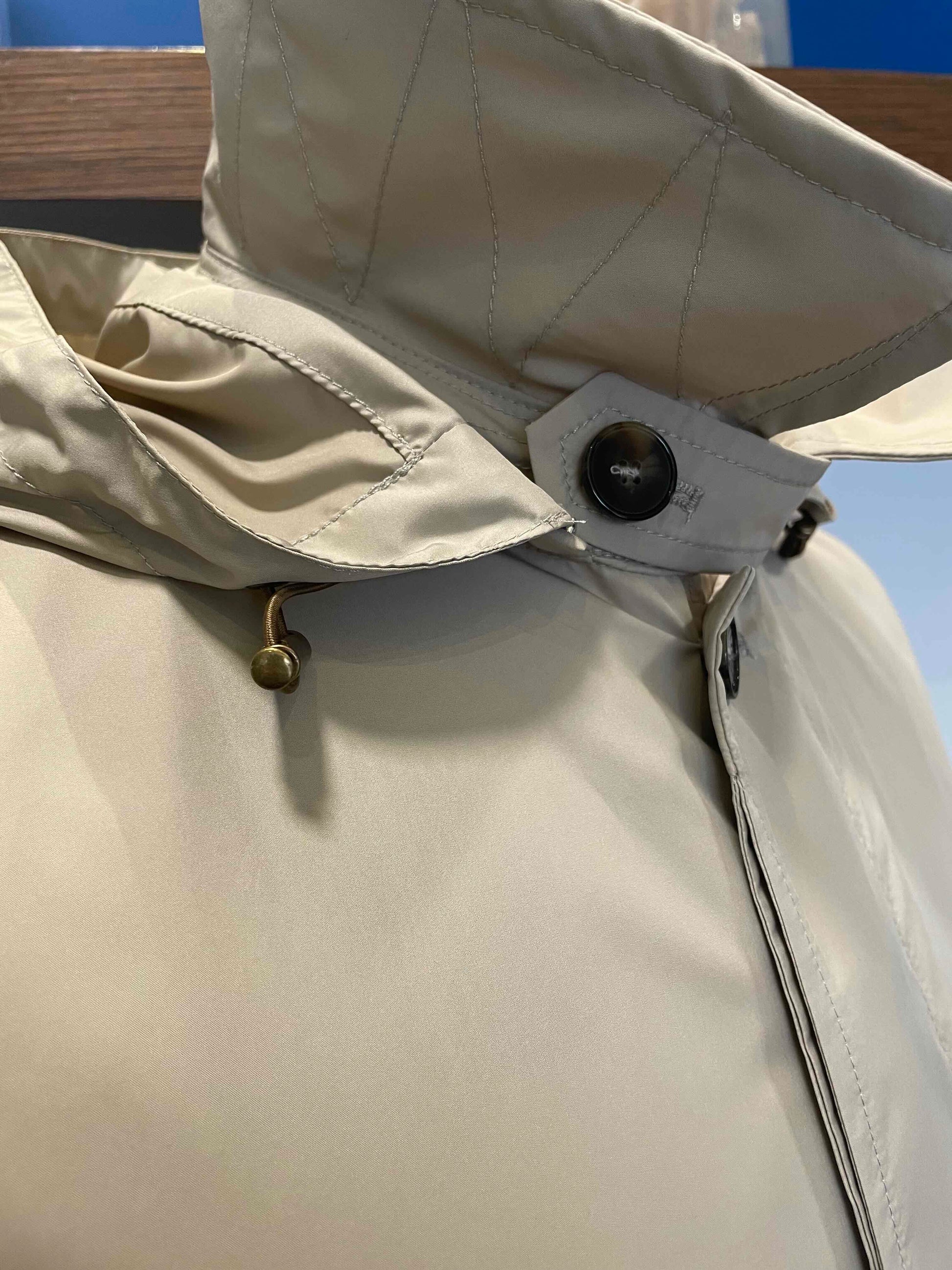 Impermeabile-Leggero-Uomo-Beige-Estivo