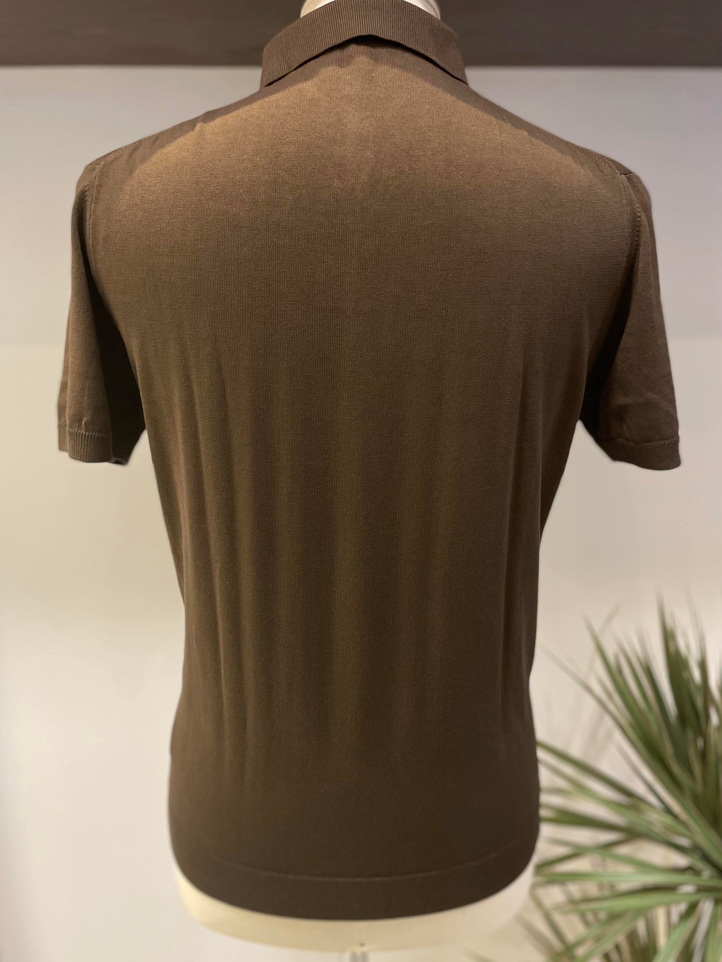 Polo-Privati-Firenze-Cotone-Marrone