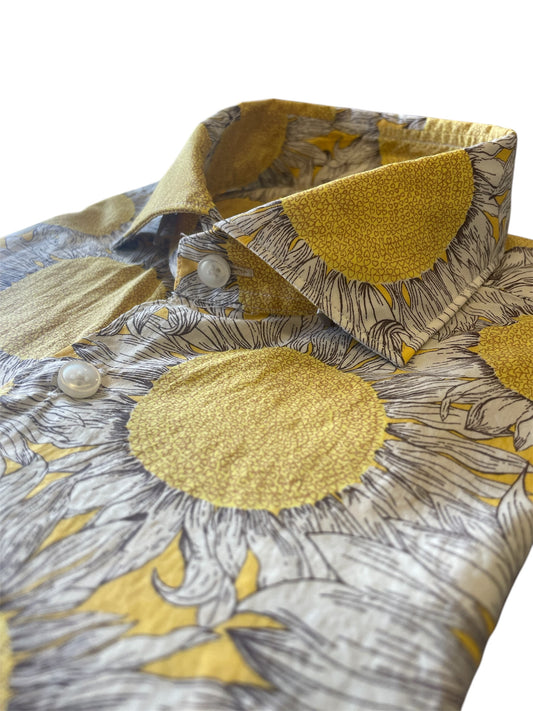 camicia-xacus-stampa-girasoli-cotone